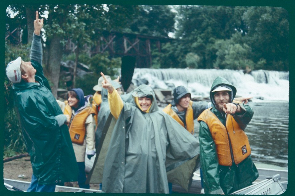 Staff Canoe Trip 1985-1